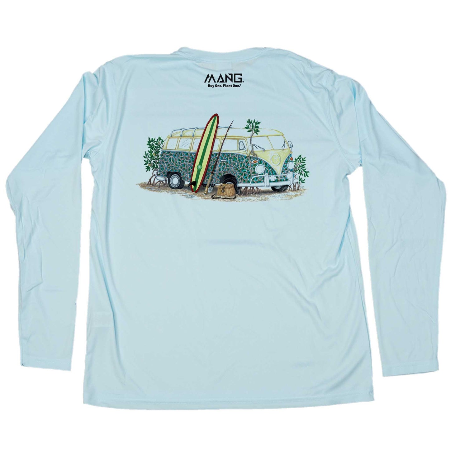 MANG Peace MANG - LS - XS-Arctic Blue