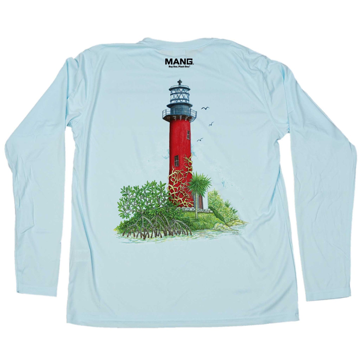 MANG Jupiter Lighthouse MANG - LS - XS-Arctic Blue