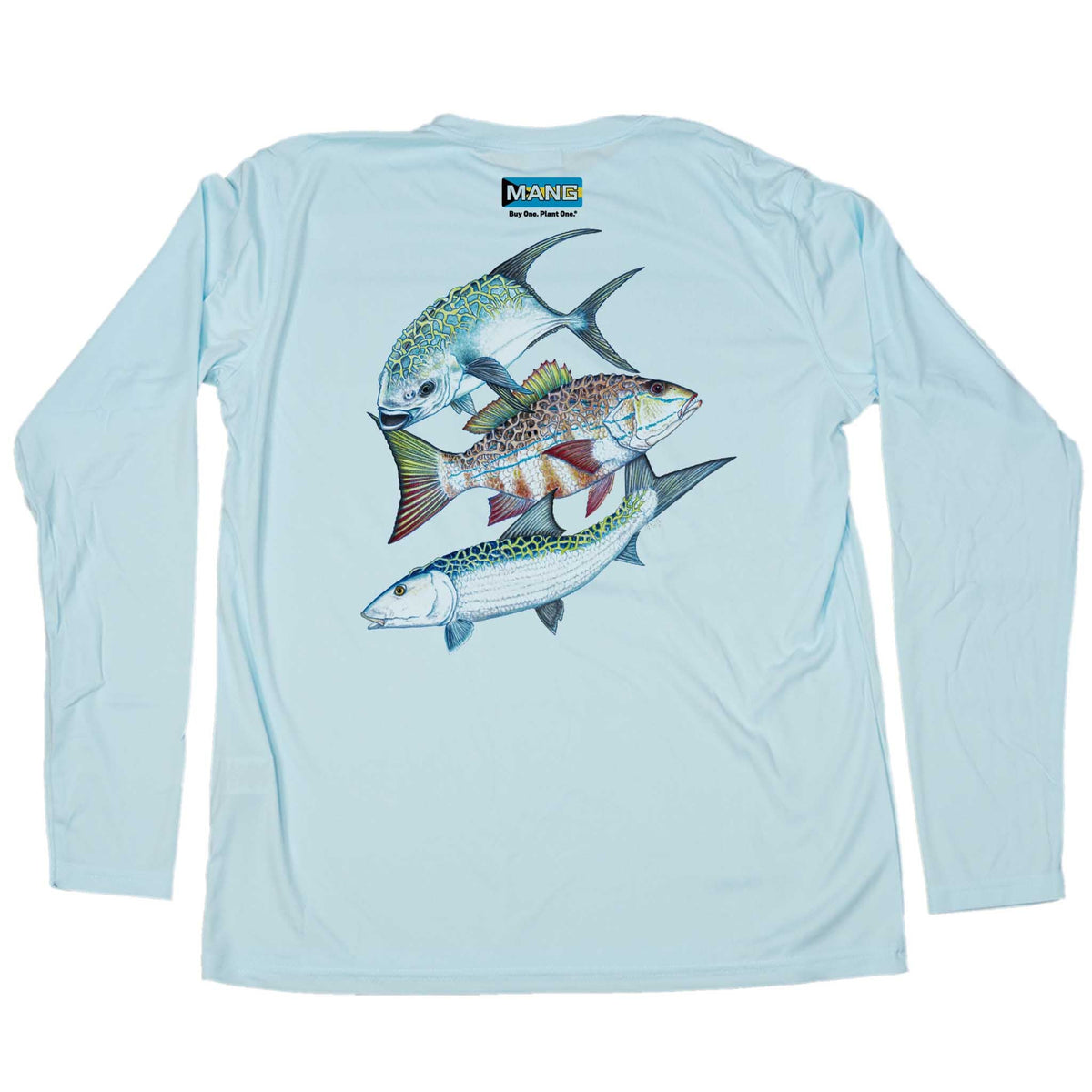 MANG Bahamas Slam - LS - XS-Arctic Blue