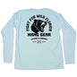 MANG Fight For Wild Florida Bear - LS - XS-Arctic Blue