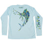 MANG Sailfish Blue Crush - LS - XS-Arctic Blue