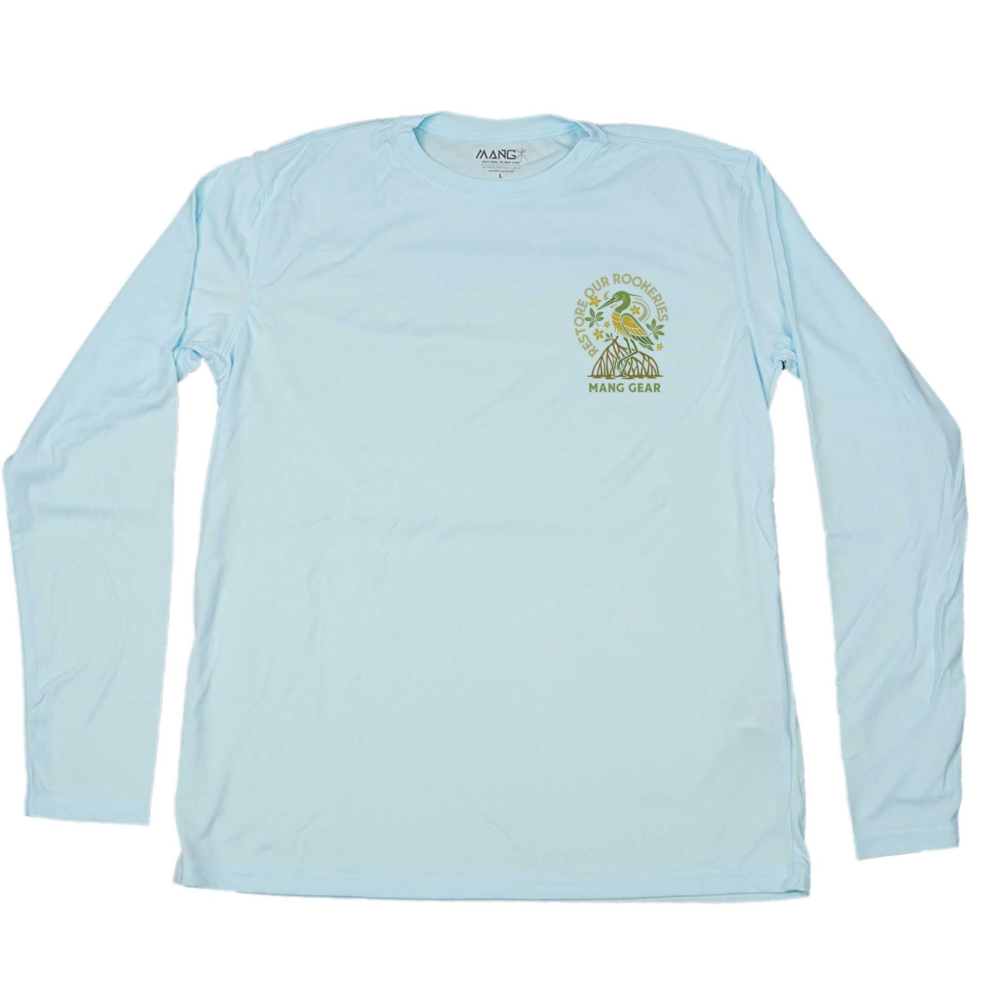 MANG Restore Our Rookeries Heron - LS - -