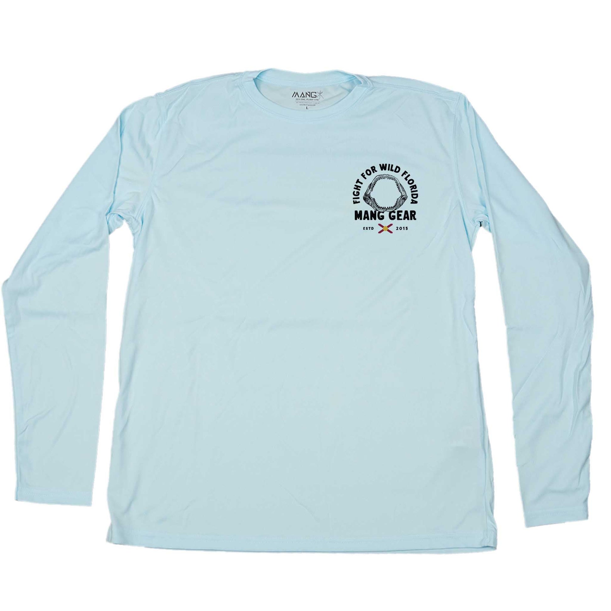 MANG Fight For Wild Florida Shark Jaws - LS - -