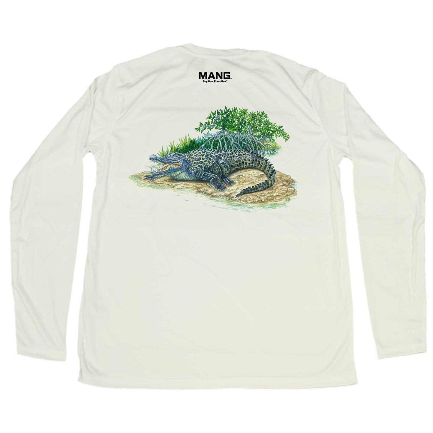 MANG Crocodile MANG - LS - XS-Oyster Shell