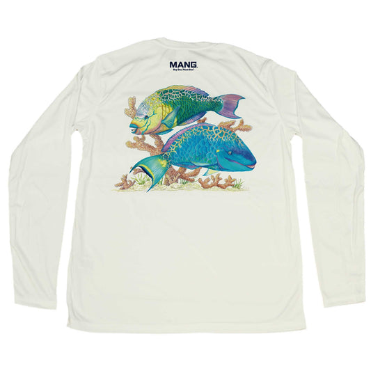 MANG Parrotfish - LS - XS-Oyster Shell