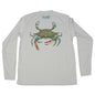 MANG Blue Crab MANG - LS - XS-Pearl Gray