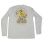 MANG Restore Our Rookeries Heron - LS - XS-Pearl Gray
