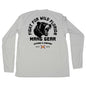 MANG Fight For Wild Florida Bear - LS - XS-Pearl Gray
