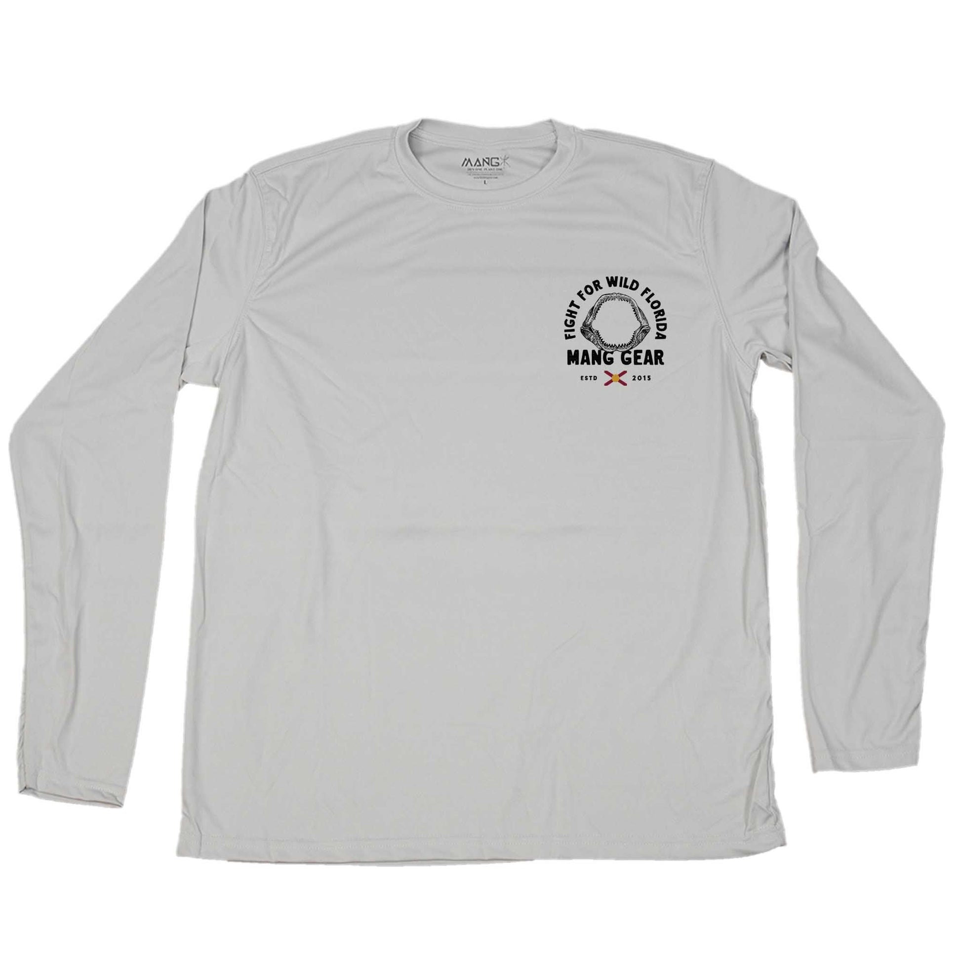 MANG Fight For Wild Florida Shark Jaws - LS - -