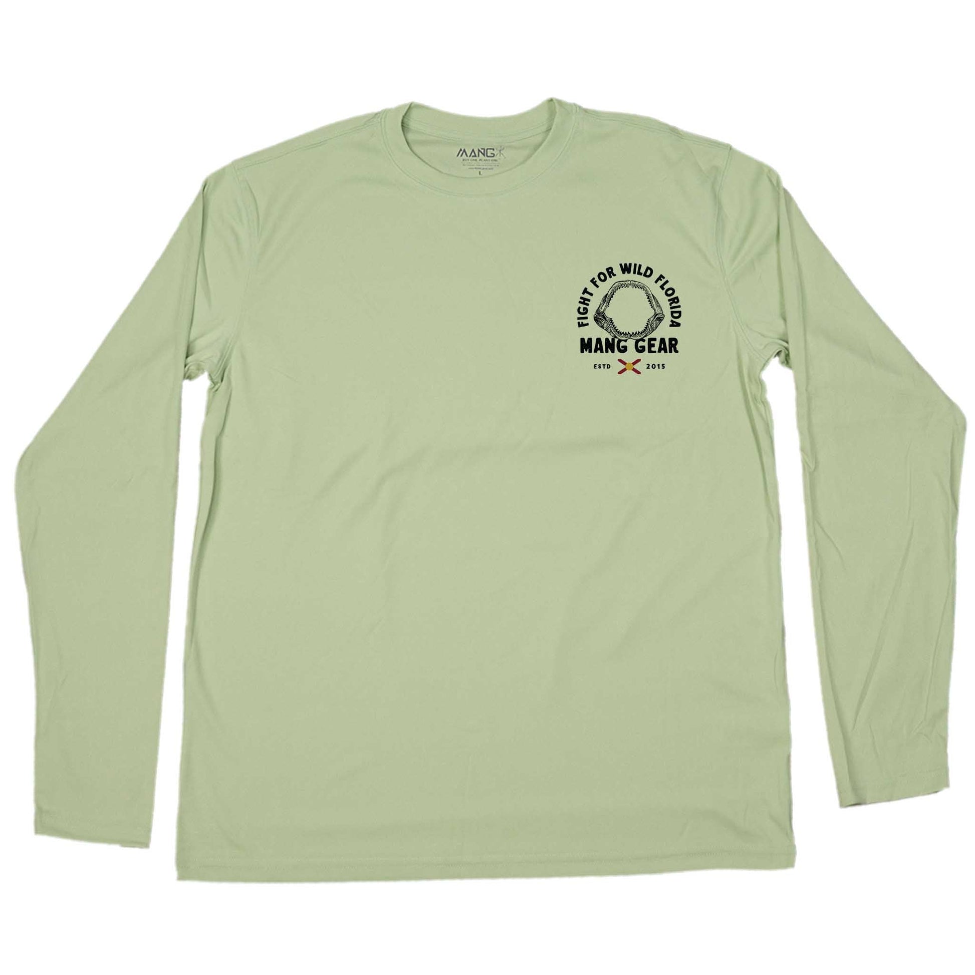 MANG Fight For Wild Florida Shark Jaws - LS - -