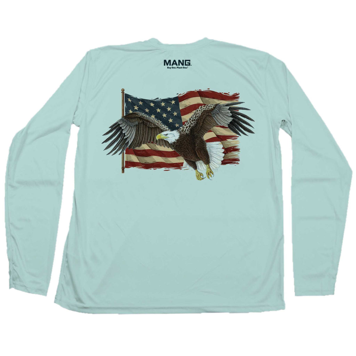 MANG American Eagle - LS - XS-Seagrass