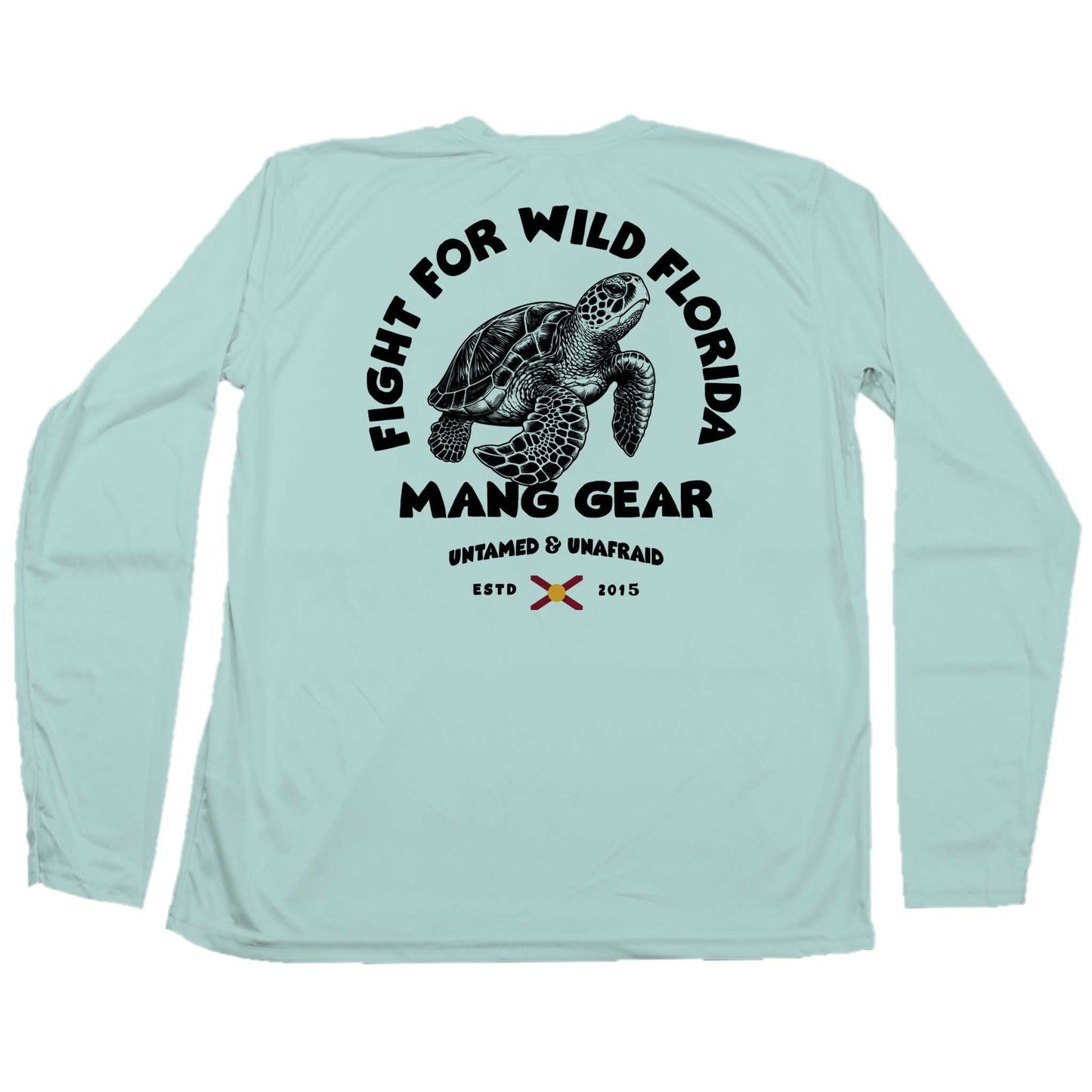 MANG Fight For Wild Florida Sea Turtle - LS - XS-Seagrass