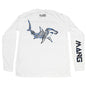 MANG Hammerhead Shark MANG - LS - XS-White