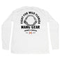 MANG Fight For Wild Florida Shark Jaws - LS - XS-White