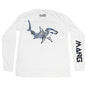 MANG Hammerhead Shark MANG - LS - XS-White