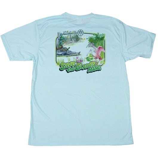 MANG Save the Glades MANG - SS - XS-Arctic Blue