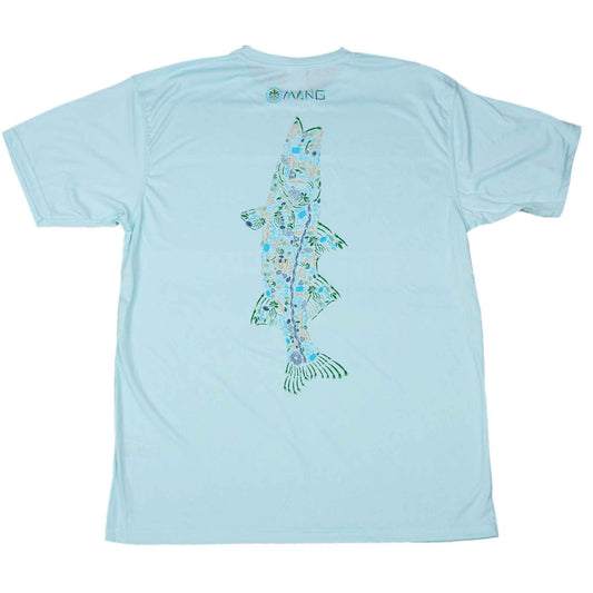 MANG Eco Snook Men's Short Sleeve - XS-Arctic Blue