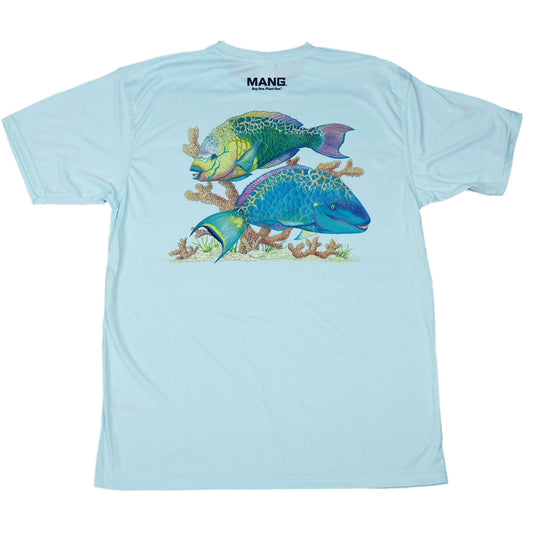 MANG Parrotfish - SS - XS-Arctic Blue
