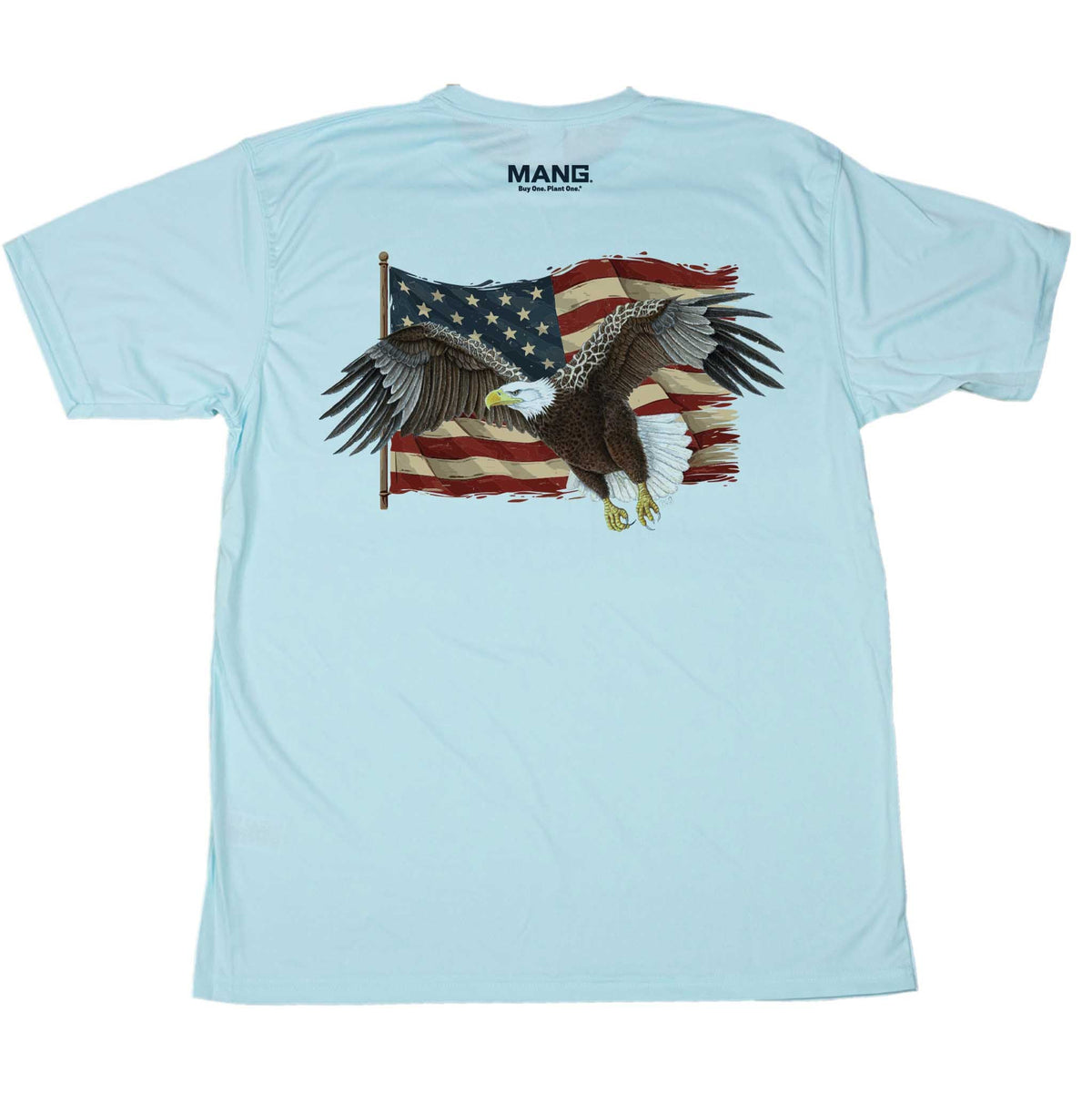 MANG American Eagle - SS - XS-Arctic Blue