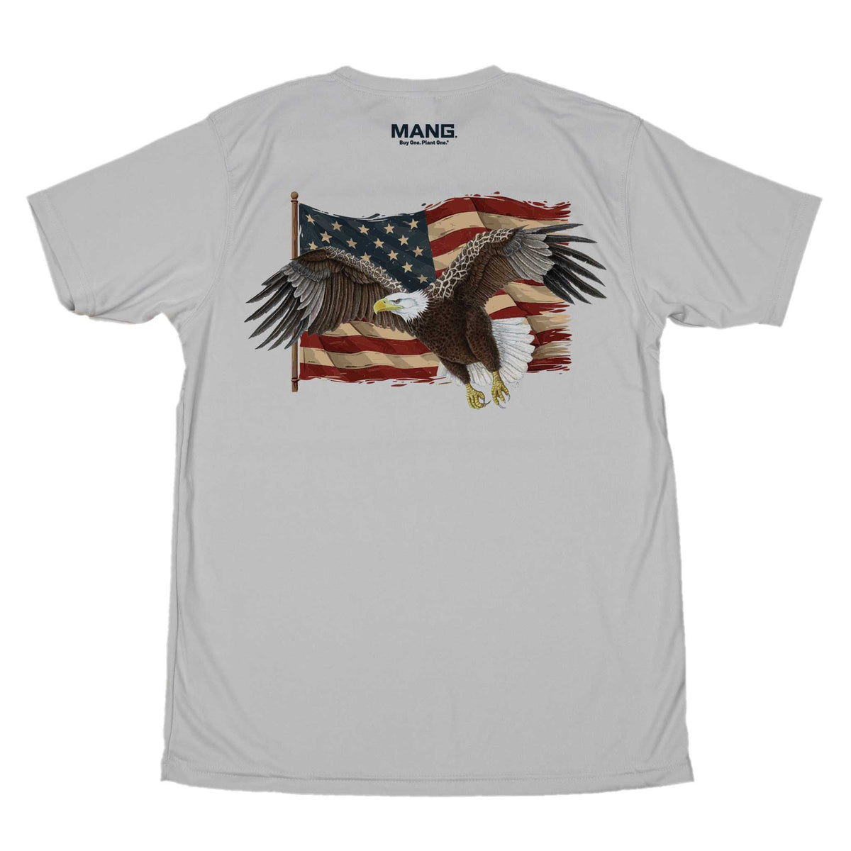 MANG American Eagle - SS - XS-Pearl Grey