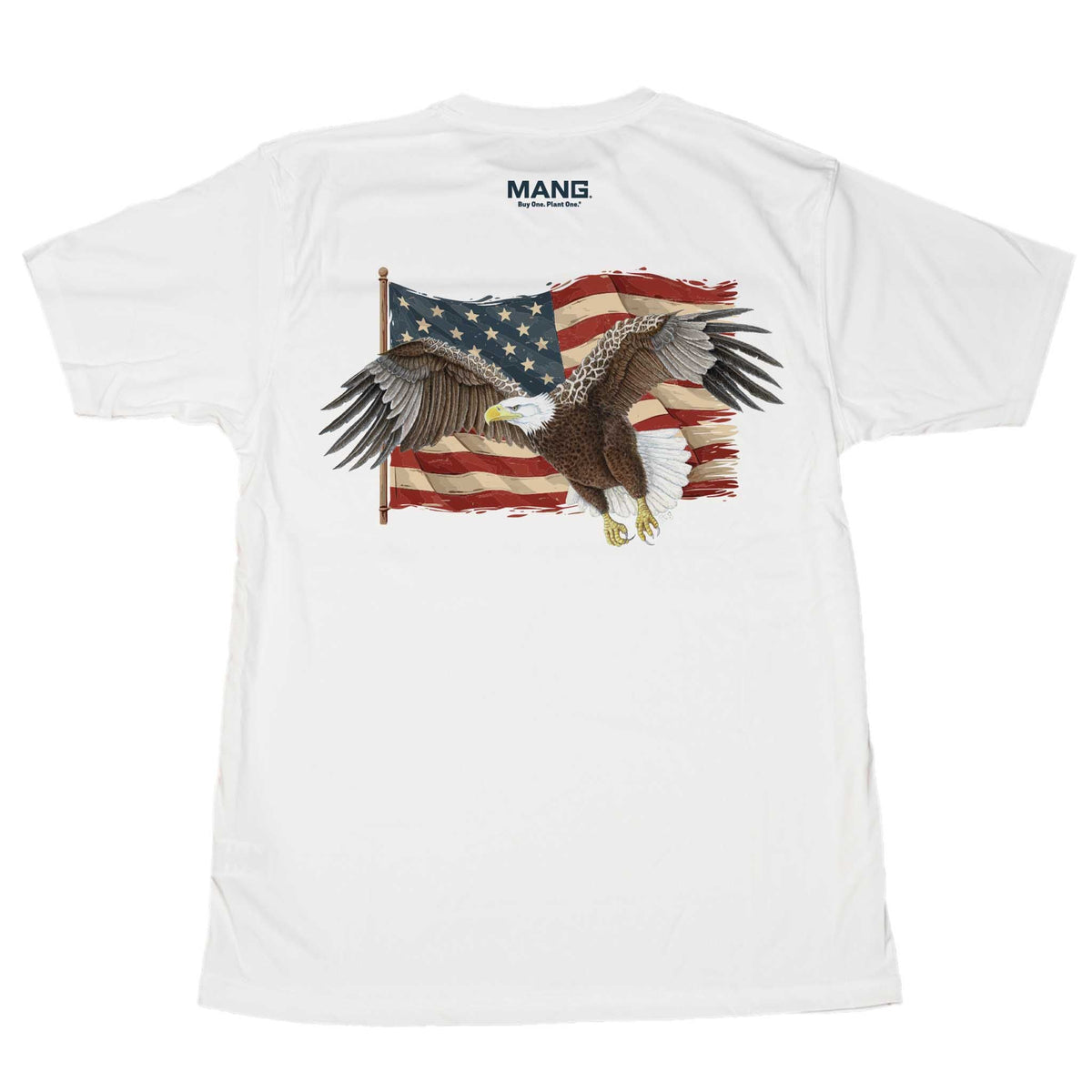 MANG American Eagle - SS - XS-White