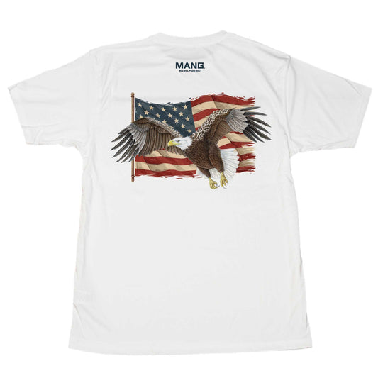 MANG American Eagle - SS - XS-White