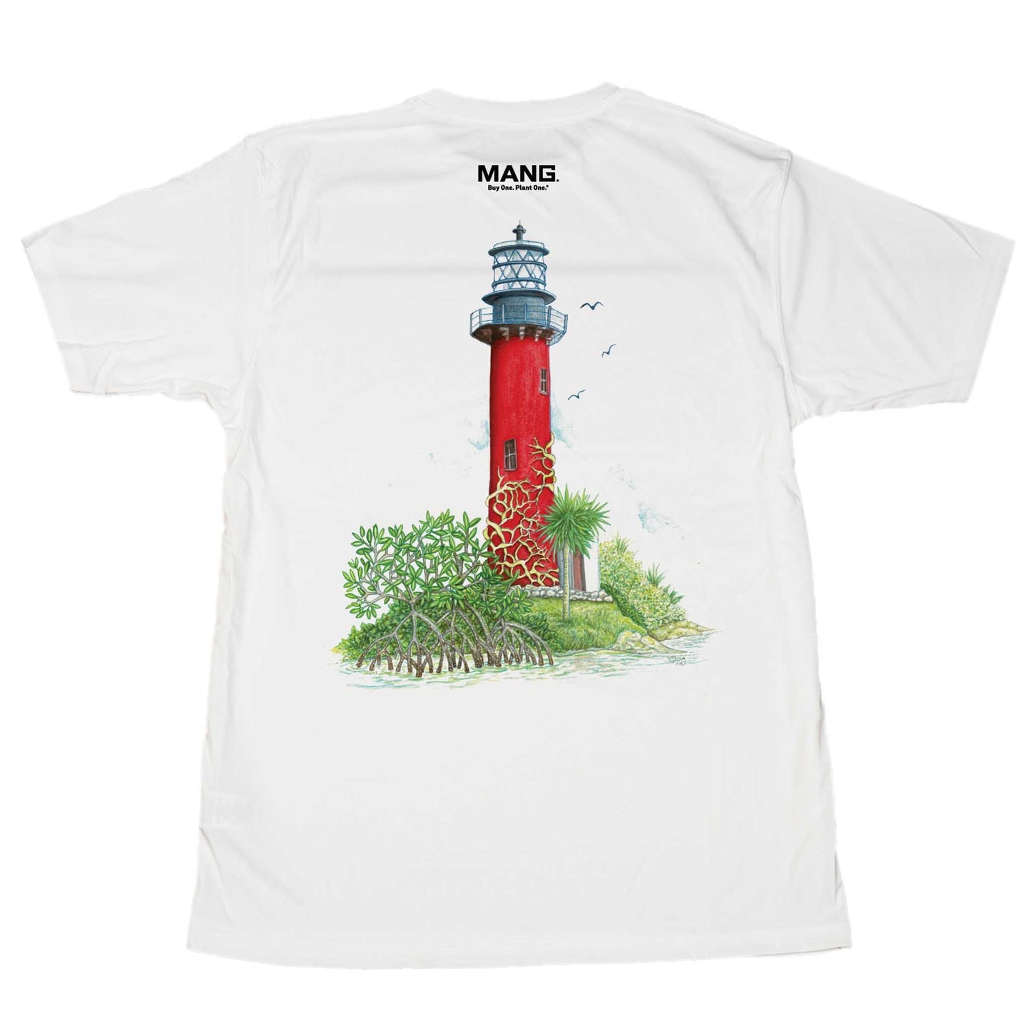 MANG Jupiter Lighthouse MANG - SS - XS-White