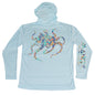 MANG Coral Restoration Octamang Hoodie - S-Arctic Blue