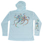 MANG Coral Restoration Octamang Hoodie - S-Arctic Blue