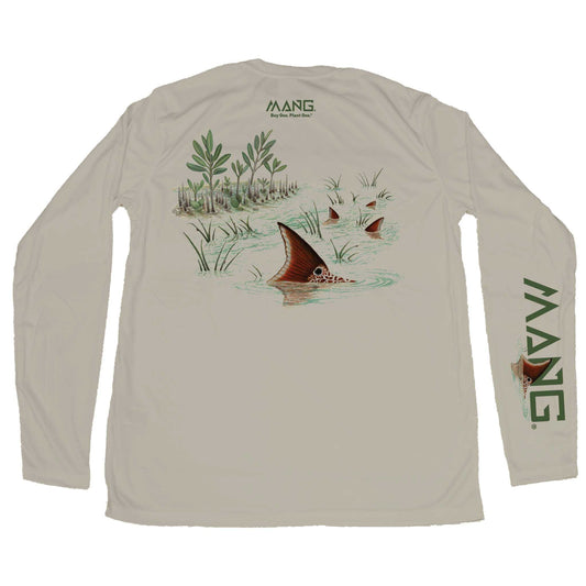 MANG Tailing Redfish MANG - LS - XS-Tan
