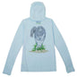MANG 4ocean Mamma Manatee Premium Hoodie - Women's - XS-Arctic Blue