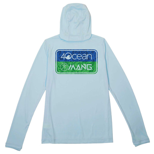 MANG 4ocean Quick Strike Premium Hoodie - Women's - XS-Arctic Blue