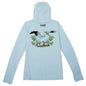 MANG White Pelican MANG Premium Hoodie - Women's - XS-Arctic Blue