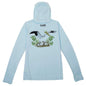 MANG White Pelican MANG Premium Hoodie - Women's - XS-Arctic Blue