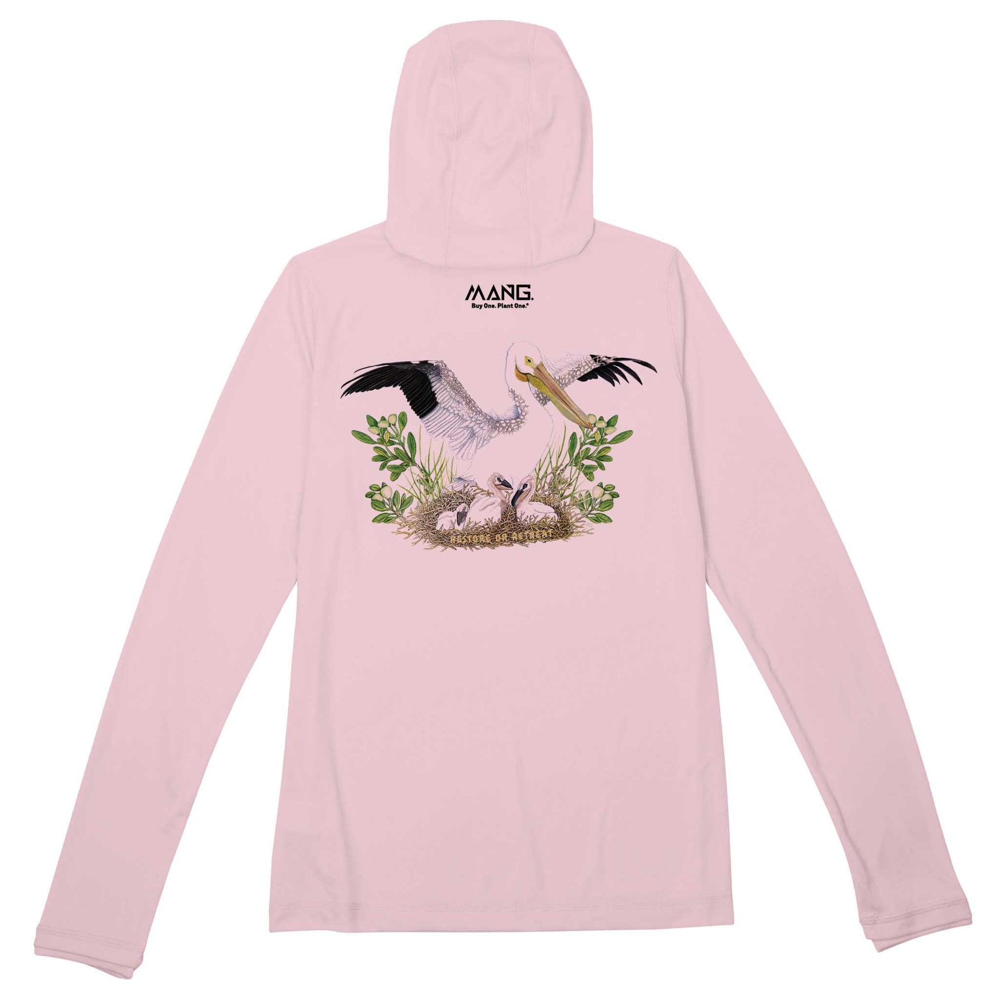 MANG White Pelican MANG Premium Hoodie - Women's - XS-Pink