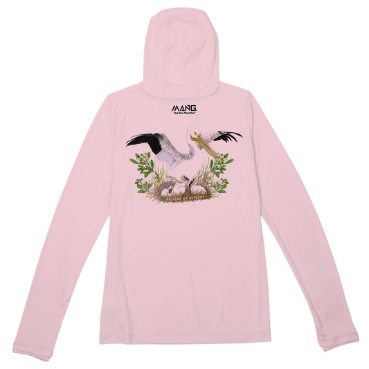 MANG White Pelican MANG Premium Hoodie - Women's - XS-Pink