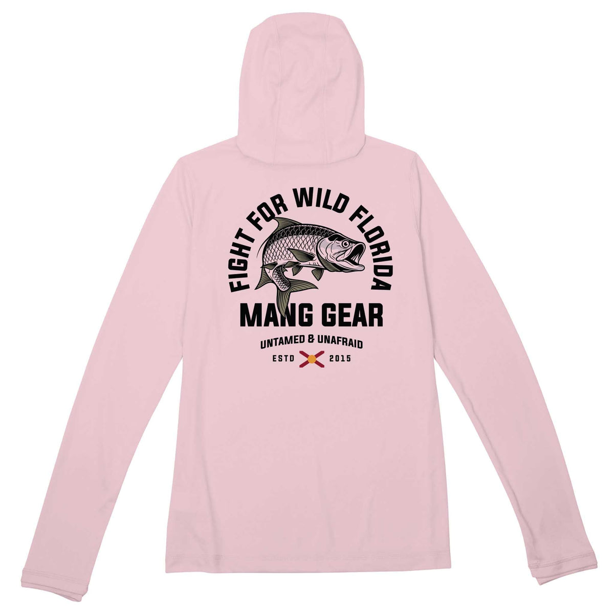 MANG Fight For Wild Florida Tarpon Premium Hoodie - Women's - XS-Pink