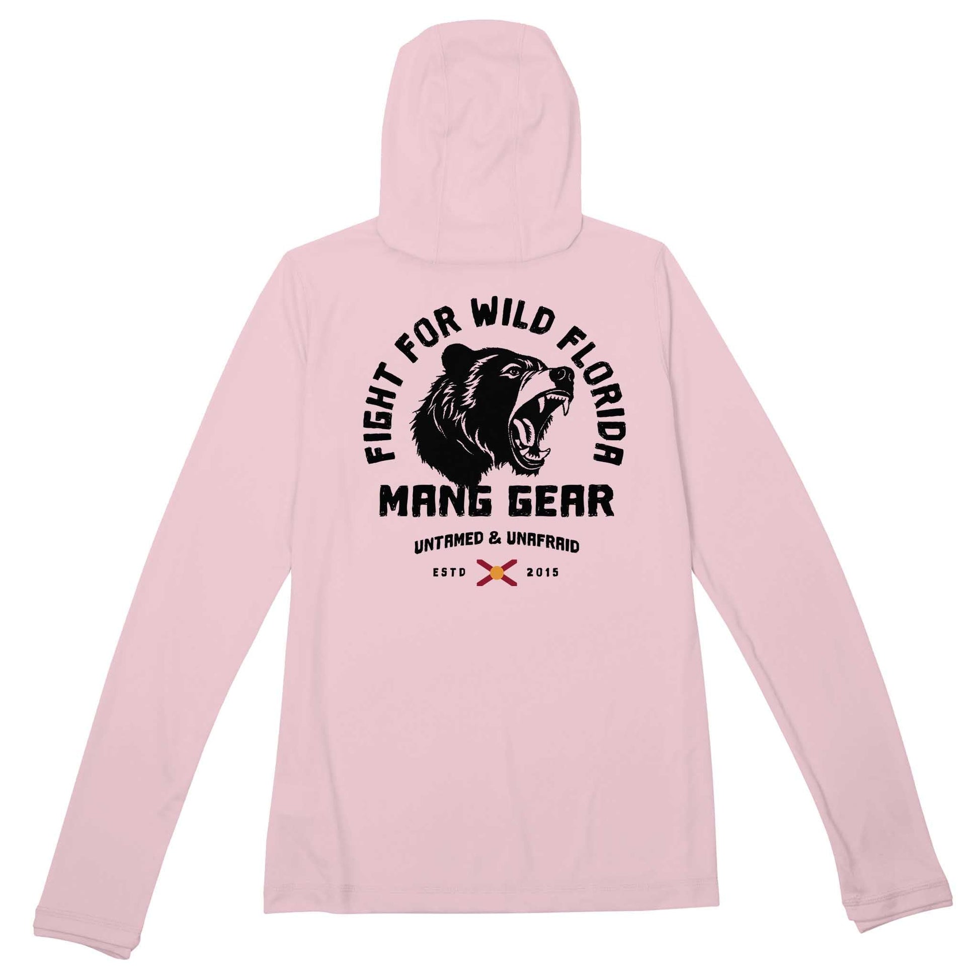MANG Fight For Wild Florida Bear Premium Hoodie - Women's - XS-Pink