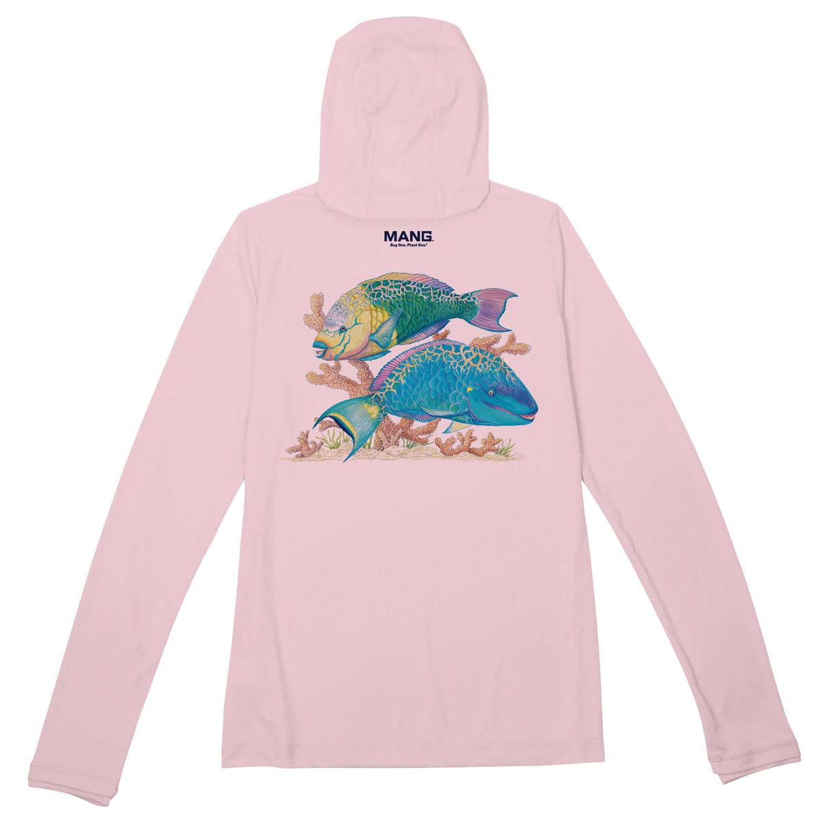 MANG Parrotfish Premium Hoodie - Women's - XS-Pink
