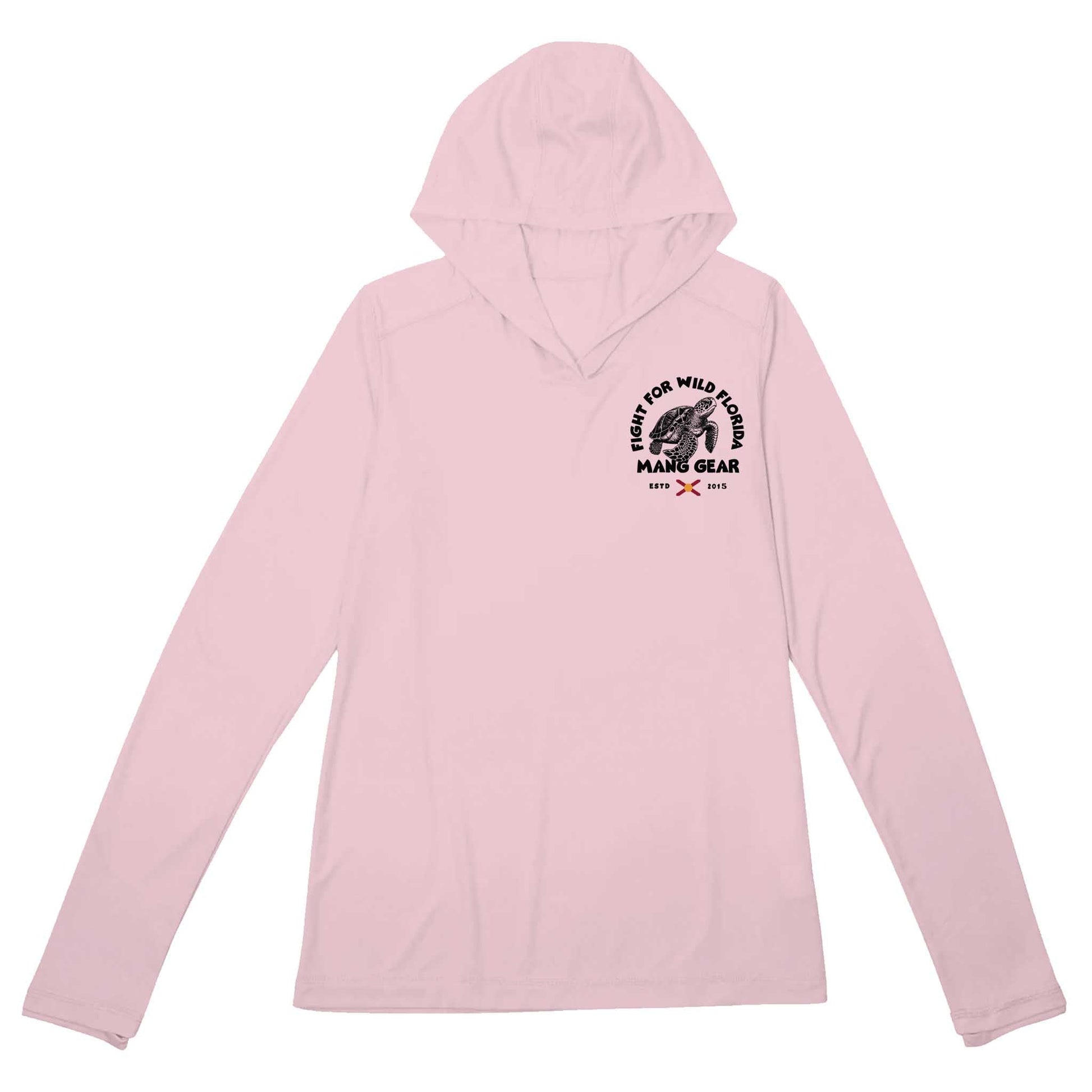 MANG Fight For Wild Florida Sea Turtle Premium Hoodie - Women's - -