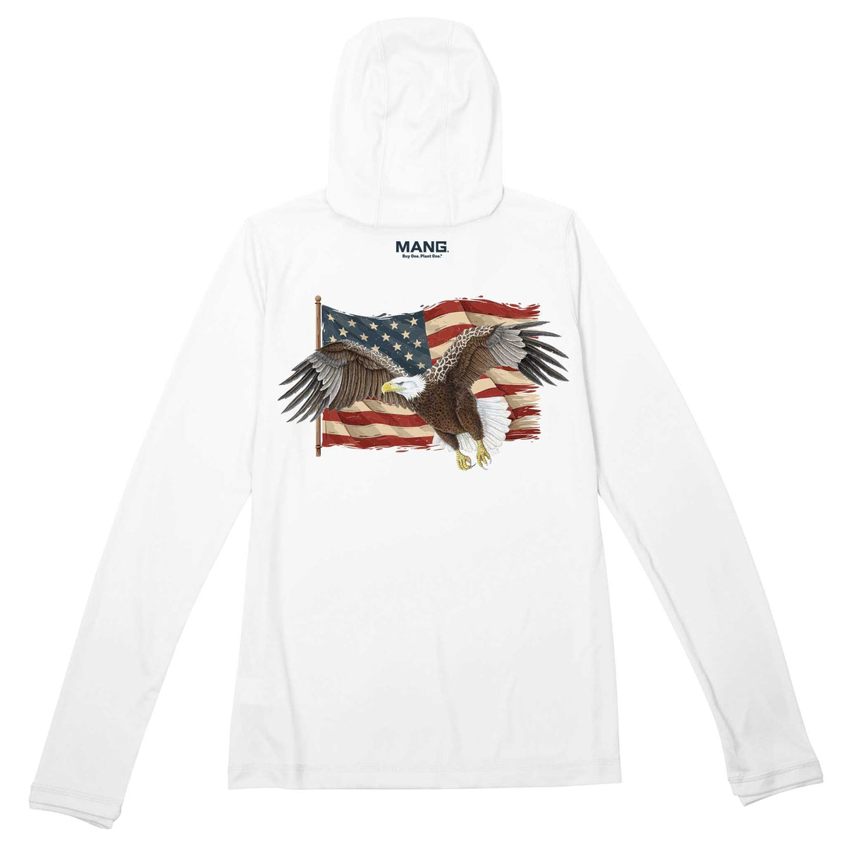 MANG American Eagle Premium Hoodie - Women's - XS-White