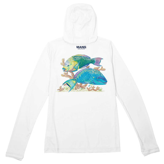 MANG Parrotfish Premium Hoodie - Women's - XS-White