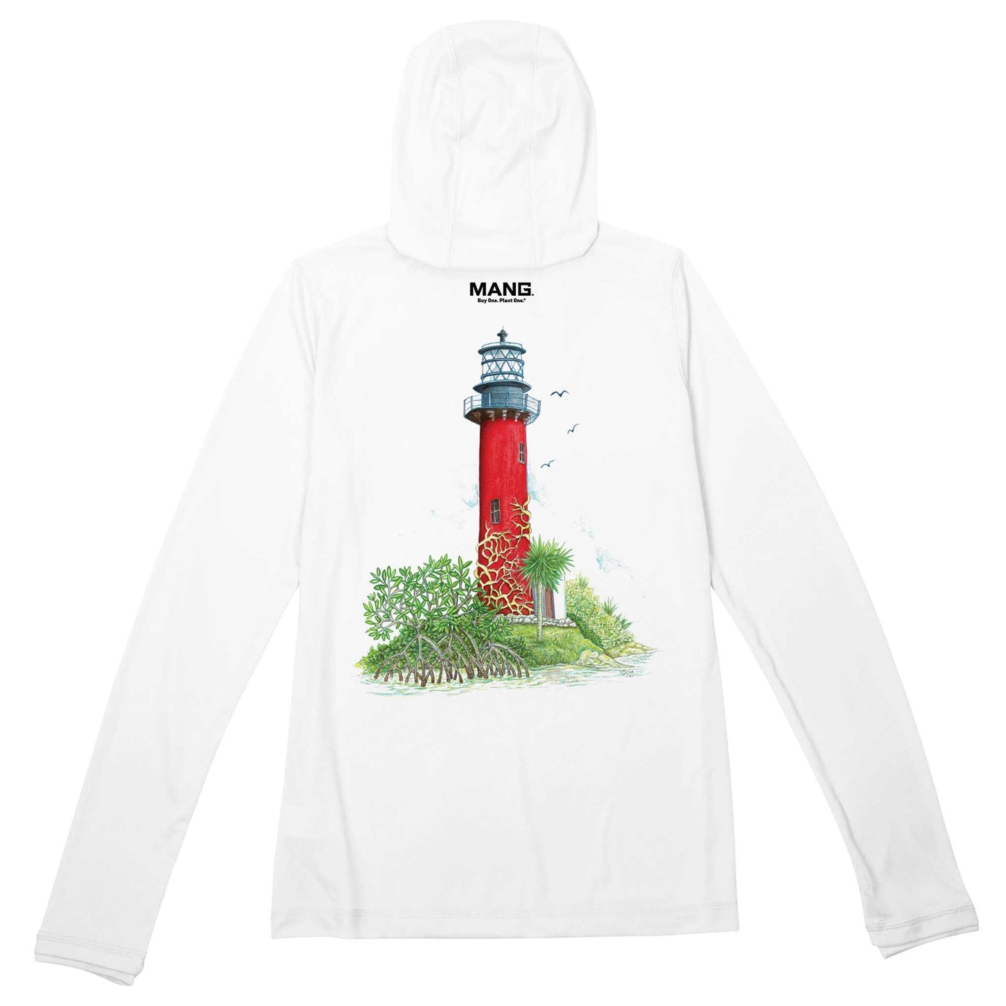 MANG Jupiter Lighthouse MANG Premium Hoodie - Women's - XS-White