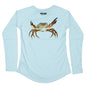 MANG Stone Crab MANG - Women's - LS - XS-Arctic Blue