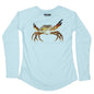 MANG Stone Crab MANG - Women's - LS - XS-Arctic Blue