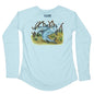 MANG Tarpon School MANG - Women's - LS - XS-Arctic Blue