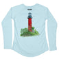 MANG Jupiter Lighthouse MANG - Women's - LS - XS-Arctic Blue