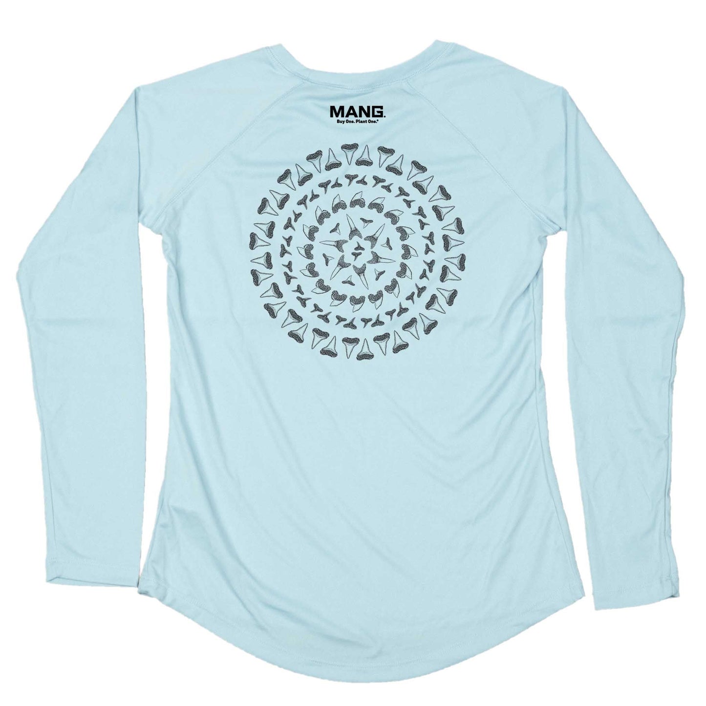 MANG Sharkdala MANG - Women's - LS - XS-Arctic Blue