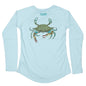 MANG Blue Crab MANG - Women's - LS - XS-Arctic Blue