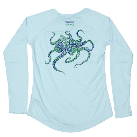 MANG 4ocean Octamang Eco LS - Women's - XS-Arctic Blue